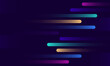 © Roni - Abstract modern colorful speed stripes tech background vector