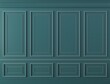 © denisik11 - Classic wall of dark mint wood panels