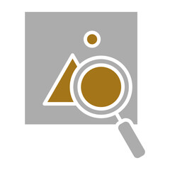 Sticker - Search Image Icon Style