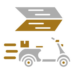 Sticker - Fast Delivery Icon Style