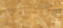 A Close Up Of A Stone Wall With A Brown With Much Cracks Genereted By An AI