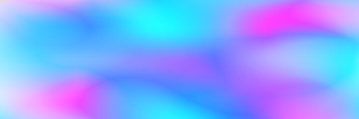 horizontal abstract pastel holographic texture design for pattern and background.
