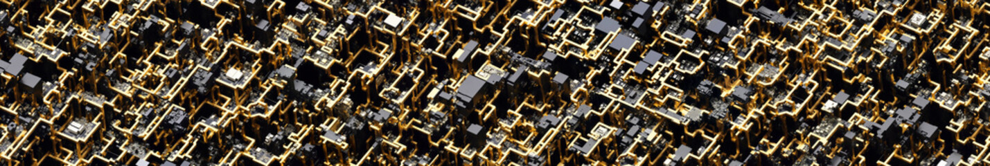 Wall Mural - abstract hi-tech, science, futuristic technology concept. technology background, computer technologi