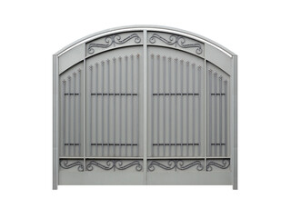 Wall Mural - Modern iron decorative  gates.