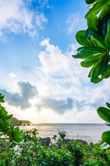 Wall Mural - Okinawa Miyakojima sea and sky