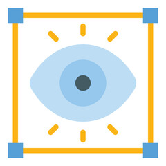 Sticker - Focus Eye Icon