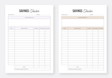 Savings Tracker Template Design. Daily, Weekly, Monthly Savings Tracker. Savings Planner Template Design. Habit Tracker Template. Habit Planner Design. Planner Bundle Design. A4 Size Planner Set.