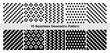 10 Geometric pattern in black and white.