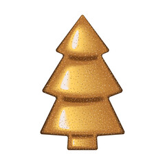 Sticker - tree elegant christmas