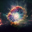 Leinwandbild Motiv Supernova exploding, space