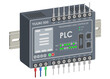 3D PLC Programable Logic Controller With Input and Output Flat Design