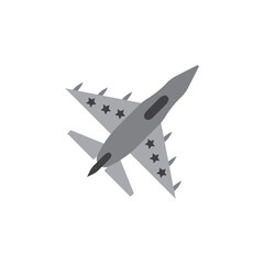 Canvas Print - fighter jet icon