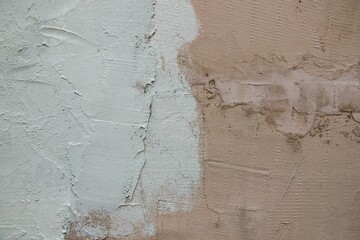 Poster - Closeup shot of a brown cement wall, perfect background of a painted wall