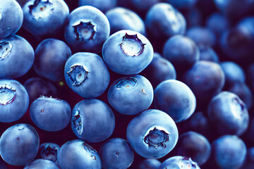 blueberries close up