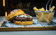 © Edgar - Hamburguesa Gourmet acompañada con yucas fritas