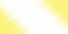 Yellow Dot And White Abstract Background