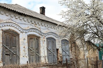 Wall Mural - old abandoned building