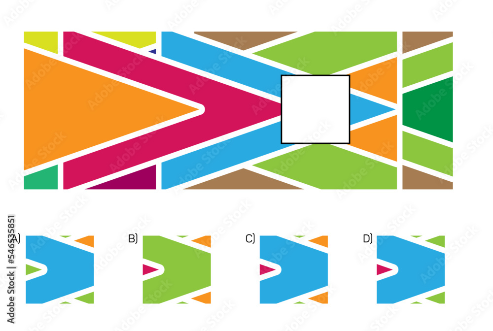 Visual intelligence questions IQ TEST, visual intelligence questions. Find the missing, Find the missing piece