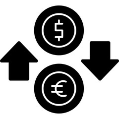 Sticker - Currency Exchange Icon