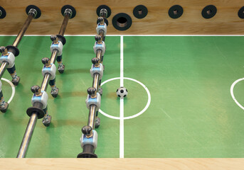 Wall Mural - England Foosball Team