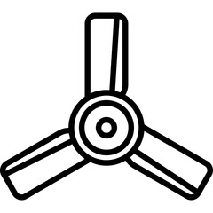 Sticker - Fan Icon