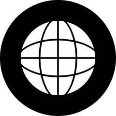 Sticker - Globe Icon