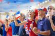 © famveldman - France football team supporter. French fan.