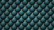 Green quilted leather background