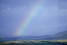 A Rainbow In New Zealand.