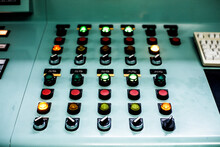 Buttons On A Control Panel
