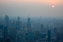 View Over Shanghai, China.