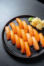 Nigiri Salmon Sushi 