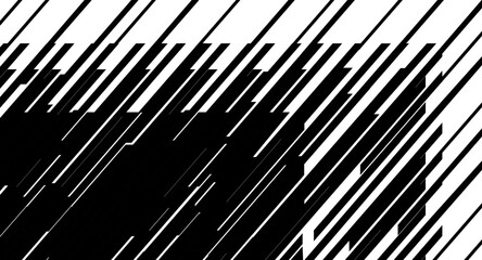 Wall Mural - Monochrome abstract geometric background with diagonal stripes