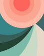 © ALICIA BOCK/Stocksy - Abstract Geometric Illustration In Pastel Tones