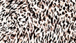 Leopard print background design with animal skin texture and gold stains.