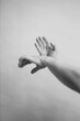 © Lydia Cazorla/Stocksy - Gesture black and white of a  male hands