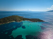 © MEM Studio/Stocksy - An aerial view of a Greek island