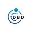 © Abdullah - DBD letter logo design on  white background. DBD creative initials letter logo concept. DBD letter design.