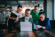 © Atolas/Stocksy - Colleagues group meeting