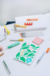 © AUDSHULE/Stocksy - Drawing and painting desk