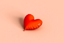 Valentine's day heart balloon