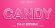 © Nar cooldevil - Editable text style effect - Candy text style effect