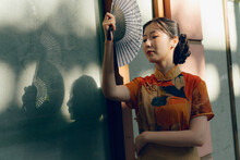Elegant Asian Woman Portrait