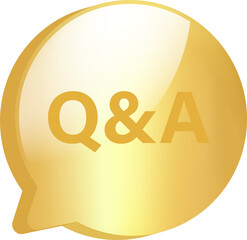 Wall Mural - gold message icon symbol and social media communication sign message icon for website. 3d vector des
