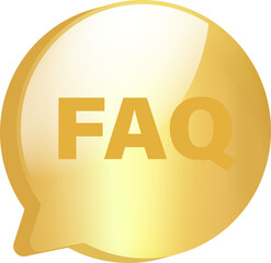 Wall Mural - gold message icon symbol and social media communication sign message icon for website. 3d vector des
