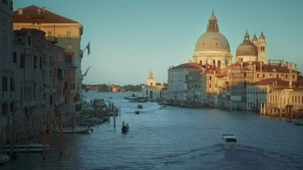 Wall Mural - Grand Canal and Basilica Santa Maria Della Salute, Venice, Italy