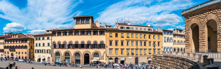 Canvas Print - Pitti Palace, Palazzo Pitti, Florence, Italy