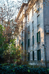 Canvas Print - old building in the old town