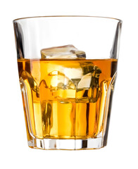 Wall Mural - Whiskey glass.