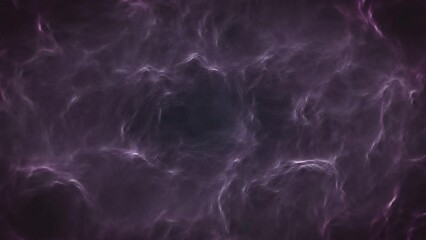 Wall Mural - Abstract Fractal Web Mesh Waving Background/ 4k animation of an abstract fractal fantasy web mesh patterns background with bright light particles and turbulence lines waving smoothly